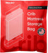 Hulsky Crib Mattress Storage Bag - Extra-Tough USA-Made 4+ Mil Bag - Stronger