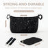 Stroller Organizer - Stylish Quilting Nylon, Universal Fit, Detachable Bag, Adjustable Multi-Storage for Baby Stroller