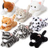 Libima 8 Pcs Cat Stuffed Animals Bulk - 8 Inch Plush Kittens, Party Favors, Birthday Gifts