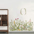 Flower Clusters Wall Decals, Removable DIY Peel and Stick Art Murals for Kids Room and Home Decoration