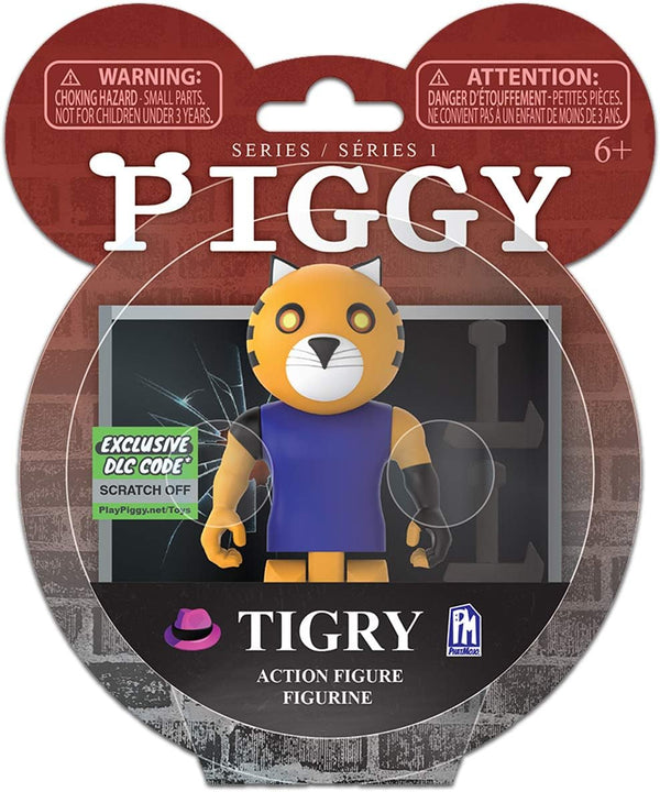 PIGGY Action Figure - Tigry Articulated Buildable Toy, Series 1 Collectible