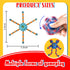 Sqlhrke 15 Pcs Fidget Spinner Toys Party Favors Gifts Prizes for Kids Adults Boys Girls,Transformable Robot Fingertip