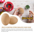 24 CALPALMY Pieces Wooden Eggs - Life-Size, Reusable Fake Easter Eggs for Painting, Decorating, Crafting, Pretend Play