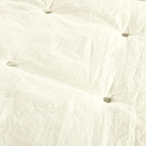 36" 36", Lush Decor Baby Square with Border Play Mat, x Ivory