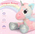 43in Giant Unicorn Stuffed Animal Plush Toy, Big Rainbow Cuddly Unicorn for Girls, Large Birthday Gifts