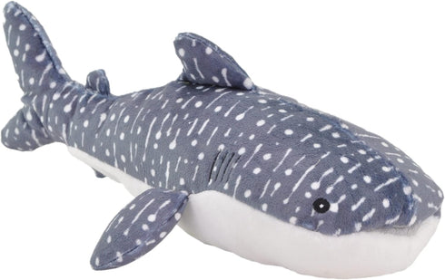 Wild Republic Ecokins Mini, Whale Shark, Stuffed Animal, 8 inches, Gift for