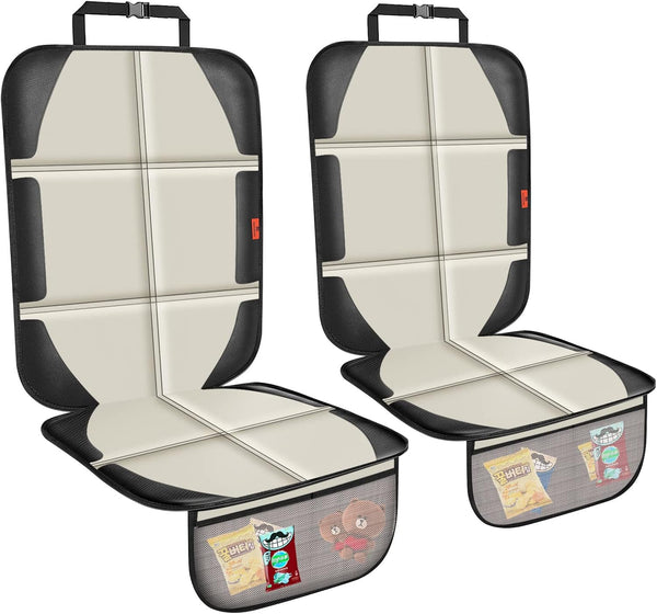 XHYANG Car Seat Protector,2 Pack Car Seat Protectors Baby Carseat Waterproof Durable