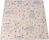 ICRPSTU 130x130cm Under High Chair Mat, Oxford Cloth Non Slip Washable Portable Baby Splat Mat with Granular Latex