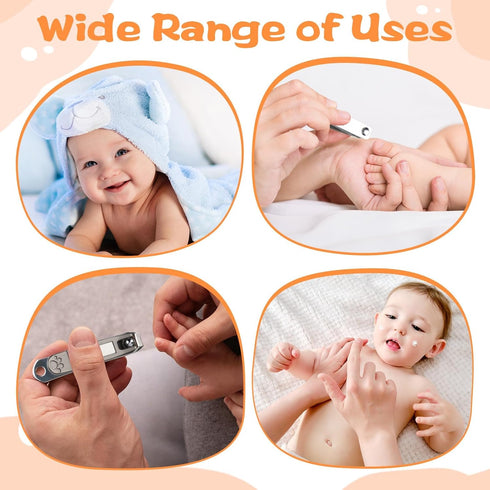 Trimmer, Kids Nail Clippers for Infants, Toddlers and Kids, Small Jaw Nail Precision Grooming Tool for Babys Tiny