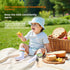 NOENNULL Portable Bottle Warmer for Travel Rapid Warming Cordless Milk Warmer Battery Powered Temperature Display Baby