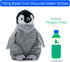 12 Inches The Petting Zoo Penguin Chick Stuffed Animal Plushie, Gifts for Kids, Wild Onez Sealife Animals, Penguin