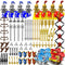Weapon Pack for Minifigures Knight Weapons Set Accessories Kit Include Armor Helmet