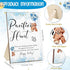 51 50 Sets Roowest Pcs Pacifier Hunt BabyShower Games Include Wooden Hunt Sign and Acrylic Mini Plastic Pacifiers