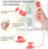 3 Pack Baby Fork and Spoon Set, Suction Baby Self Feeding Utensils for 6-12 Months, Silicone Feeding Supplies