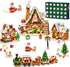 INSOON Advent Calendar 2025 Gingerbread House Mini Building Set with Light, 24