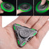 Spaceship Fidget Spinner - Glow In The Dark Spinning Toy, Metal Sensory Gadget, Best Gift for Kids & Adults