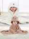 Hooded Baby Towels, 2 Packs Premium Soft Baby Bath Towels with Hood