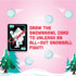Big Discoveries Yeti Snowbrawl - Snowball Stacking Brawl Card Game for Kids, Teens, Adults | Includes 40 Snow Balls