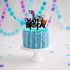 Acrylic Basketball Happy Birthday Cake Topper, Themed Party Decoration for Fans