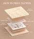 11" 11" Wakhow Flower Press Kit x Large Wooden Flower Presser for Adults & Teens | DIY Bouquet Preservation & Dried