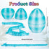 12 Packs 3D Set Printed Dragon Eggs with Articulated Dragon Inside, Fidget Toys for Kids & Adults, Easter Christmas