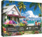 Beach House Puzzles 1000 Piece Summer Puzzle for Adults - Seaside Retreat Jigsaw