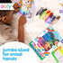 Set 12, Ooly Jumbo Triangle Crayons for Toddlers of Non-Toxic Triangle Shaped Easy to Hold Crayons for Toddler, No
