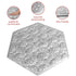 59 Inch Hexagon Playpen Mat Compatible with POP 'N GO Baby Playpen, Hexagon Playpen Mattress Pad, Non Slip and Padded