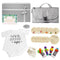 JWEX Baby Shower Gifts - Baby Gift Basket Baby Wrist Rattle Socks Portable