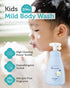 Set 10.1 fl.oz. 10.1 fl.oz. GOONGBE Kids Wash Duo - Korean Low pH Silky Shampoo & Mild Body Wash - Silicone-Free Hair