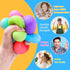 12 Pack Slow Rising Stress Cube, Dough Stress Balls Squishy Fidget Toys for Anxiety Relief, Soft Fidget Cube, Pull