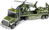 Dwi Dowellin 27" Large Friction Powered Military Truck Car Toy with Helicopters