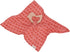 Sterntaler Soft Coral Baby Safety Blanket with Teether