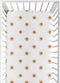 Sweet Jojo Designs Fitted Baby Crib Sheets (White and Orange Boho Sun)