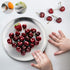 HaWare 18/8 Stainless Steel Plates for Toddlers, Durable 304 Metal Dishes for Serving, Snack, Camping - 4 Pack