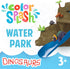 Playset 3 MindWare Dinosaur Color Splash Water Park Bathtub - Interactive Bath Toys with Color Changing Dinosaur