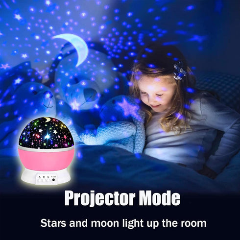 HONGID 1-10 2-9 3-8 4-7 Toys for Year Old Girls,Star Projector for Kids Year Old Girl Gift Toy for Year Old Girls