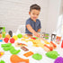 115-Piece Set, 3+ KidKraft Deluxe Tasty Treats Pretend Play Food Plastic Grocery and Pantry Items, Gift for Ages