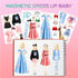 Magnetic Dress Up Paper Dolls - Girls Ages 4-7, Pretty Princess Game, Dress Up Toys, Imaginative Birthday Gifts