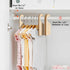 Closet Set 7 24 Baby Dividers for Clothes Organizer - of Adorable Wooden Double-Sided Baby Clothes Size Hanger