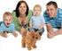WorWoder Plush Teddy Toy Puppy, Electronic Interactive Pet Dog for Kids, Walking Barking Companion Animal