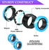 9 Set,ADHD 8+ Cevioce PCS Magnetic Ring Fidget Toys Anxiety Magnetic Fidget Toys Adults Boys,Coolest Fidget Spinner