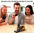 DAOGU 1:64 6-12,Christmas mini RC Forklift Toy - Alloy Remote Control Crane with Liftable Forks,STEM Educational