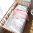 Emenpy 100% Cotton Crib Bedding Set for Baby Boys Girls,3 Pcs Baby Bed