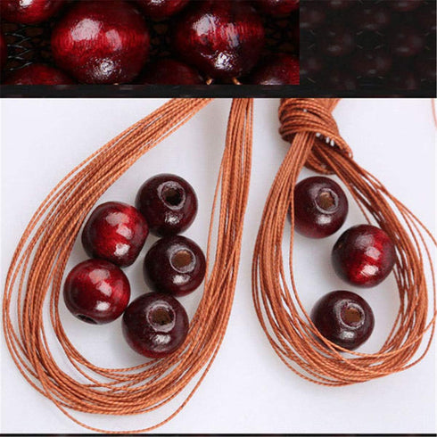 Wood Bead Car Seat Cover Cushion, Cooling & Breathing, Automotive Beaded Driver Seat Massager Cushion for Lower Back