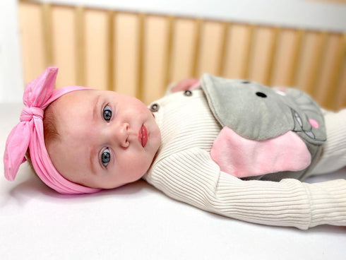 bebon Upset Tummy Baby Colic, Gas and Stomach Relief, Baby Heated Wrap for Newborns - Belly Hugger - Infant Swaddling
