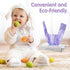 1600 Count Colarr Baby Disposable Diaper Bags Scented Diaper Sacks with Tie Handle Disposal Trash Sacks Pet Dog Poop
