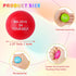 100PCS SHQDD Stress Balls for Adults, Foam Stress Relief Toys for Kids & Adults, Bulk Squeeze Balls for Office Relief