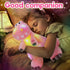 13'' Houwsbaby Glowing LED T-Rex Dinosaur Light Up Stuffed Animal Soft Colorful Plush Toy Hugging Present for Kids Boys