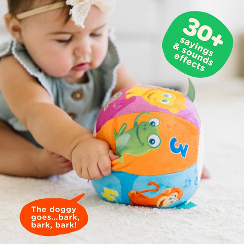 Move2Play Hilariously Interactive Baby Ball with Music & Sound Effects, 1st Birthday Gift for Boys & Girls
